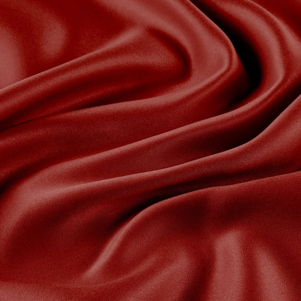BRIDAL SATIN | 037 AUDACIOUS RED - Zelouf Fabrics
