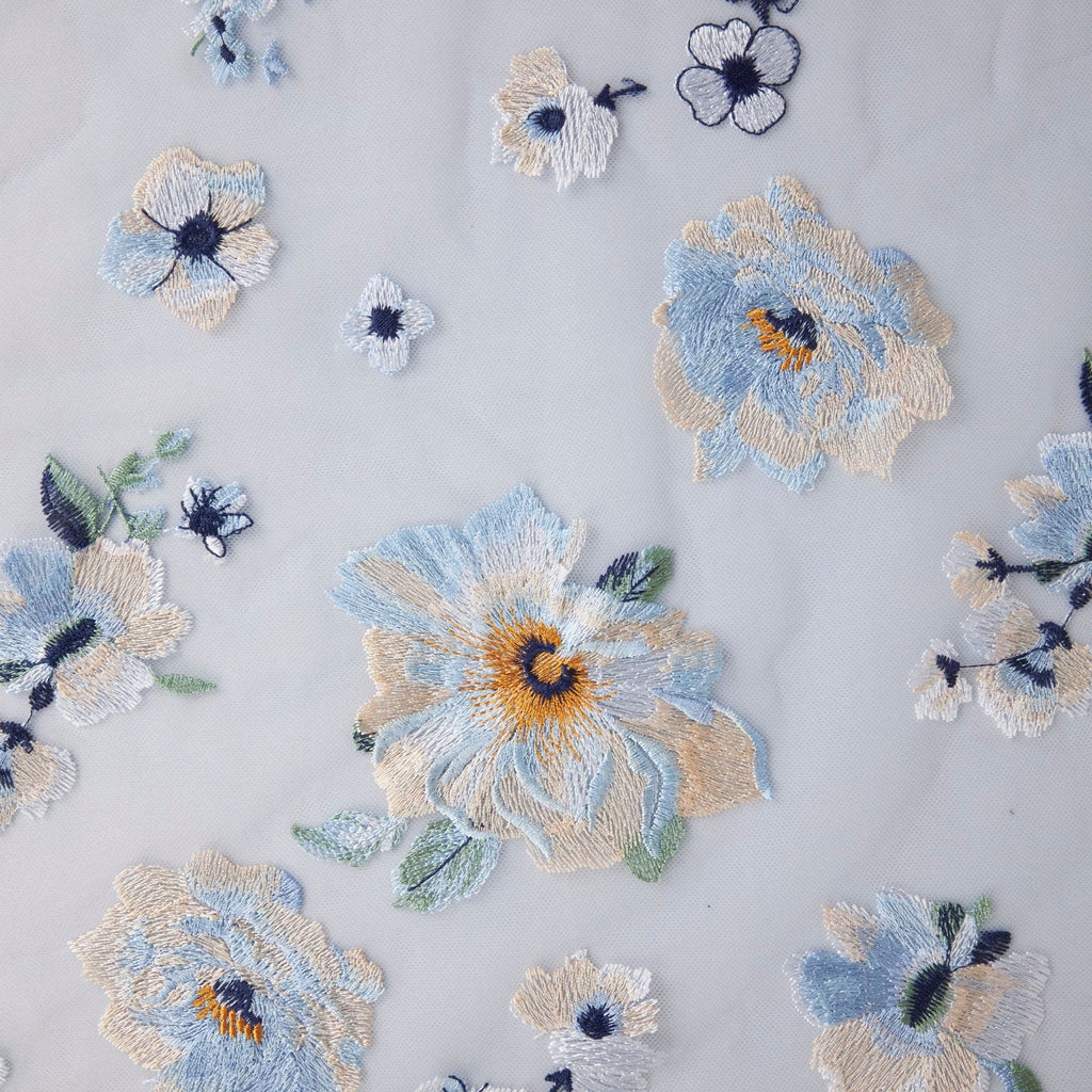 AVIANNA FLORAL EMBROIDERY  | 26874  - Zelouf Fabrics