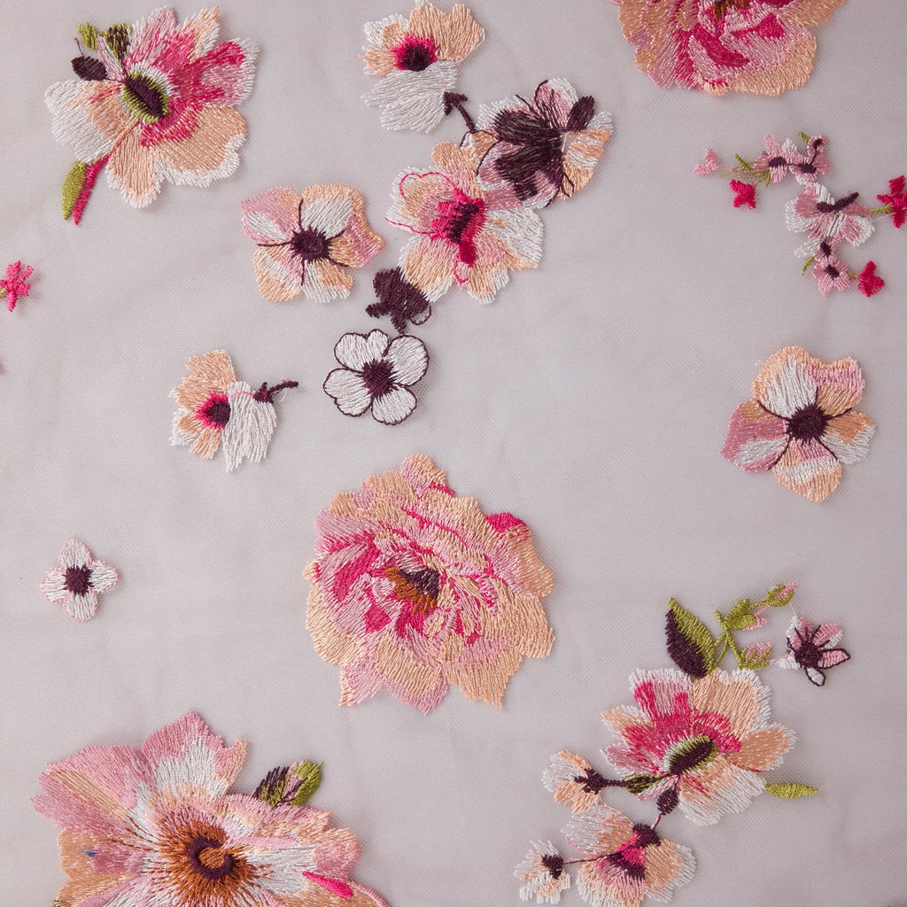 AVIANNA FLORAL EMBROIDERY  | 26874  - Zelouf Fabrics