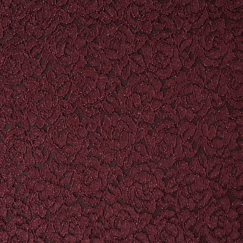 SAWYER STRETCH LACE W/GLITTER  | 27168  - Zelouf Fabrics