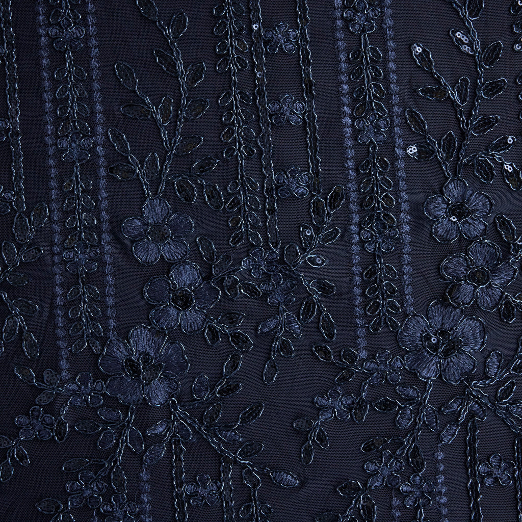 BLAKELY CORDED SEQUIN EMBROIDERY  | 27134  - Zelouf Fabrics