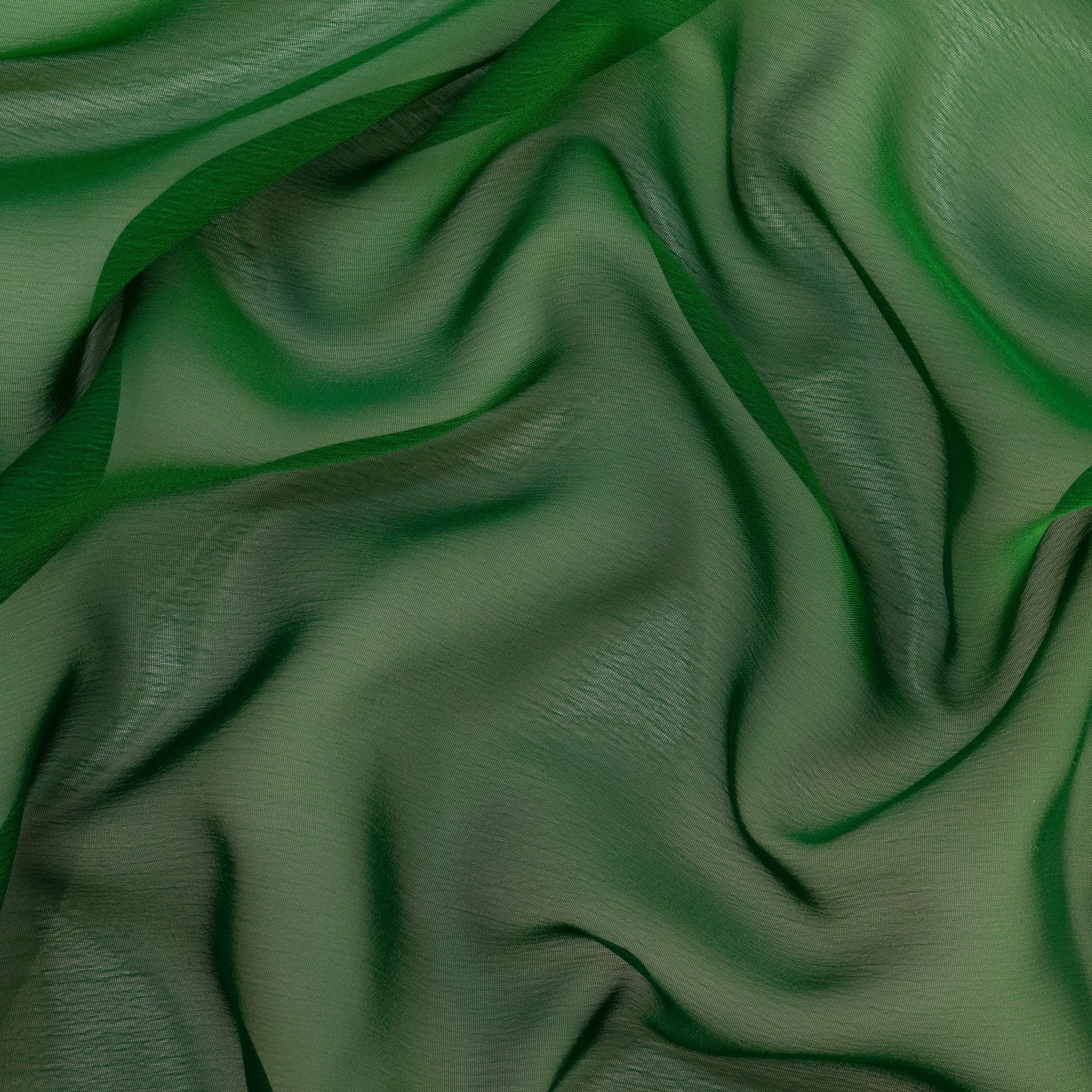 Double Ombre Iridescent Chiffon Fabric By Zelouf Fabrics