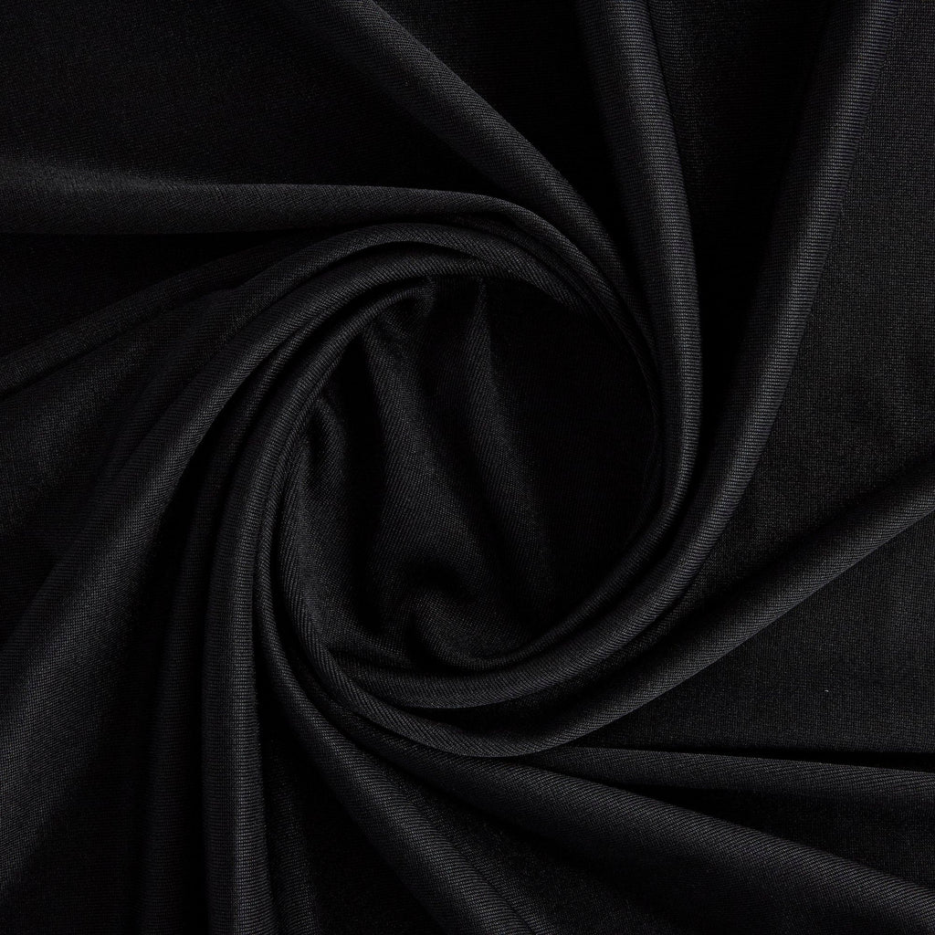 JAYLAH SLINKY KNIT  | 27090 BLACK - Zelouf Fabrics