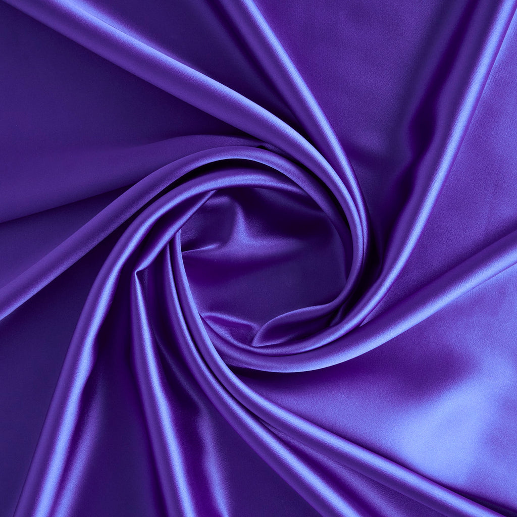 SILKY SATIN | 4805 LUSH VIOLET - Zelouf Fabrics