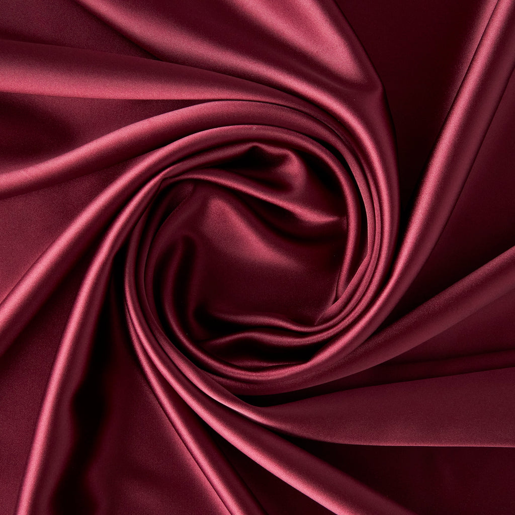SILKY SATIN | 4805 LUSH WINE - Zelouf Fabrics