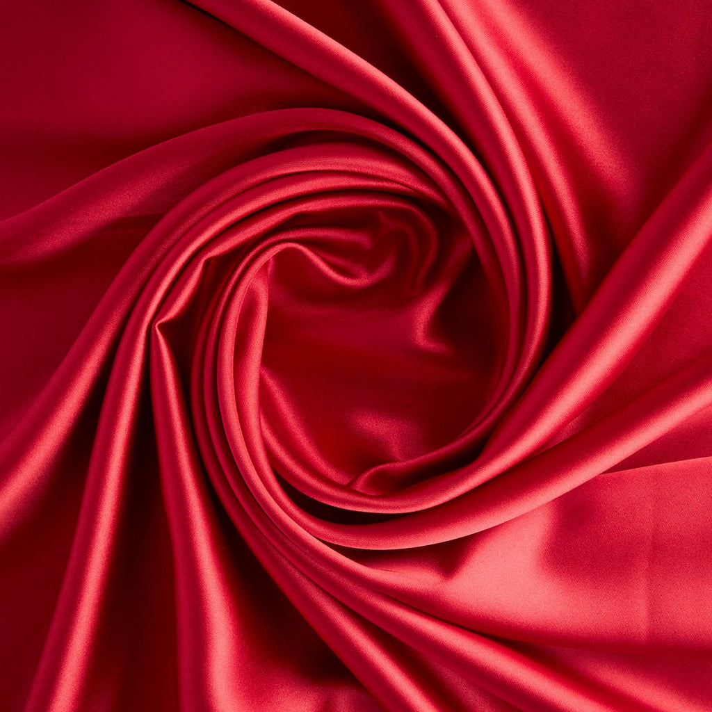 SILKY SATIN | 4805 LUSH RUBY - Zelouf Fabrics