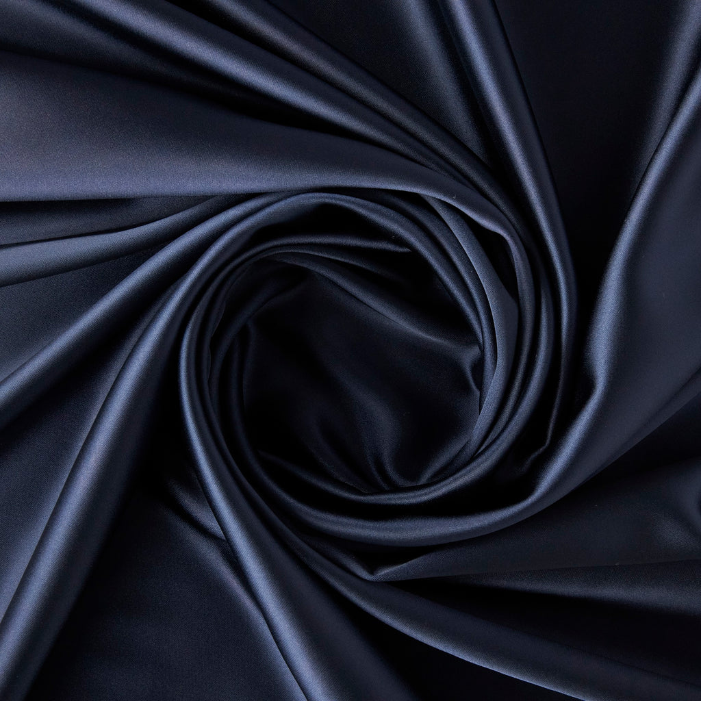 SILKY SATIN | 4805 WINTER NAVY - Zelouf Fabrics