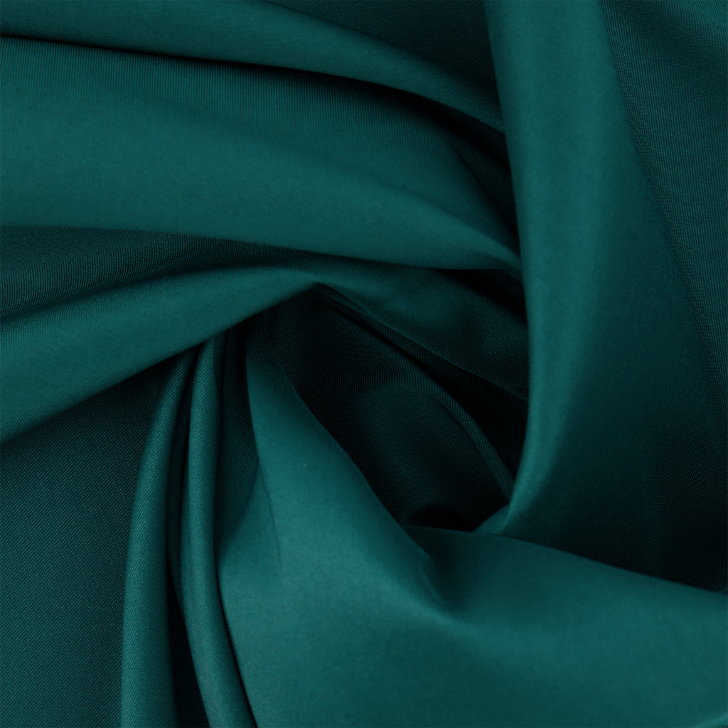 STRETCH MIKADO SATIN TWILL| 23435 MALACHITE - Zelouf Fabrics