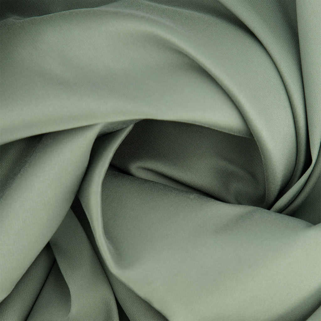 STRETCH MIKADO SATIN TWILL| 23435 SAGEBRUSH - Zelouf Fabrics