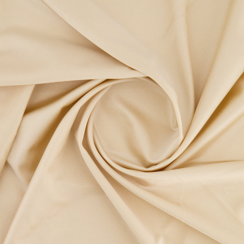 STRETCH BODYCON SATIN | 25333 TRANQUIL CREAM - Zelouf Fabrics