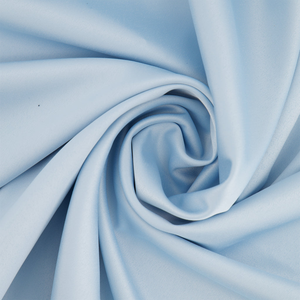 MENORCA STRETCH SATIN  | 25389 SERENE BLUE - Zelouf Fabrics