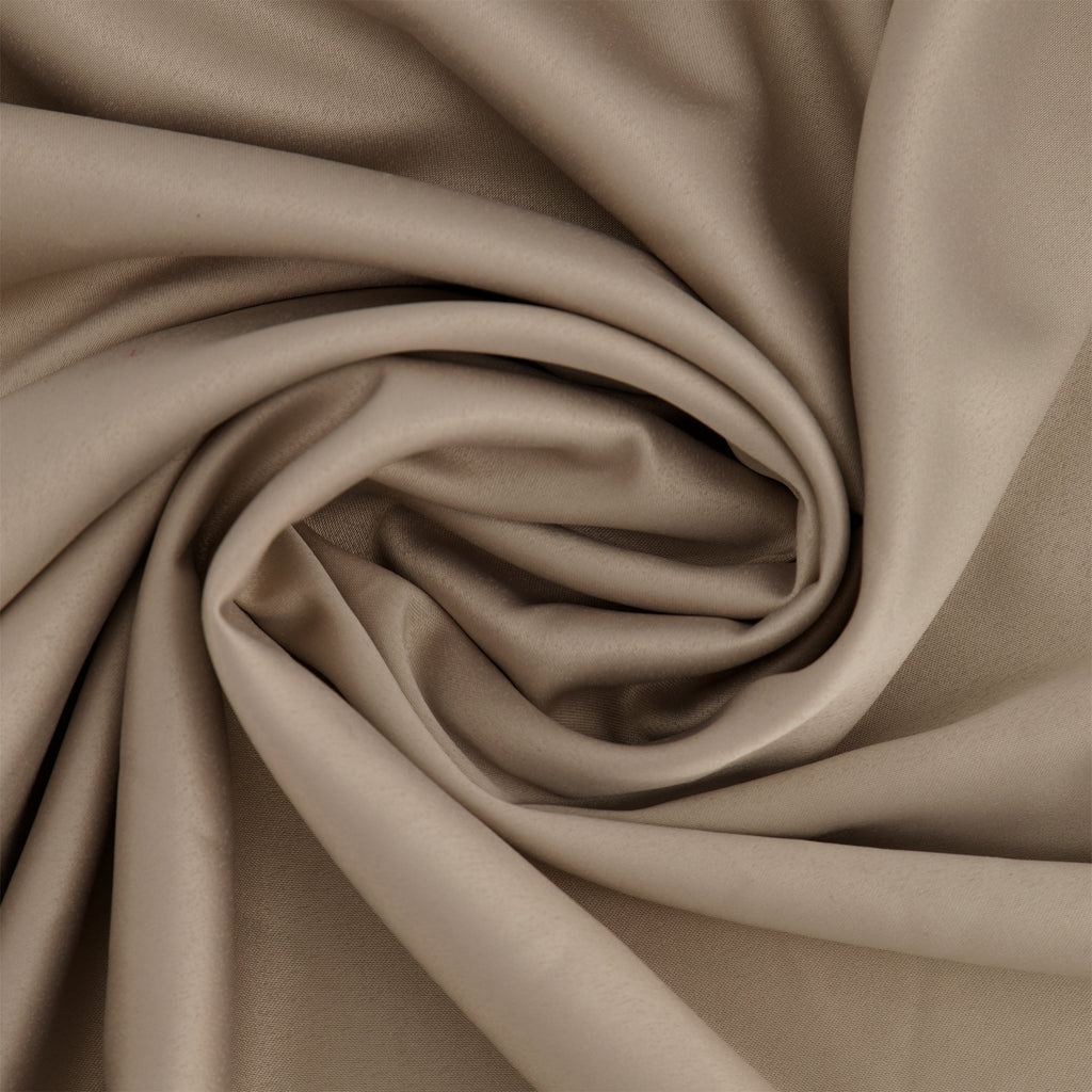 MENORCA STRETCH SATIN  | 25389 SERENE SAND - Zelouf Fabrics