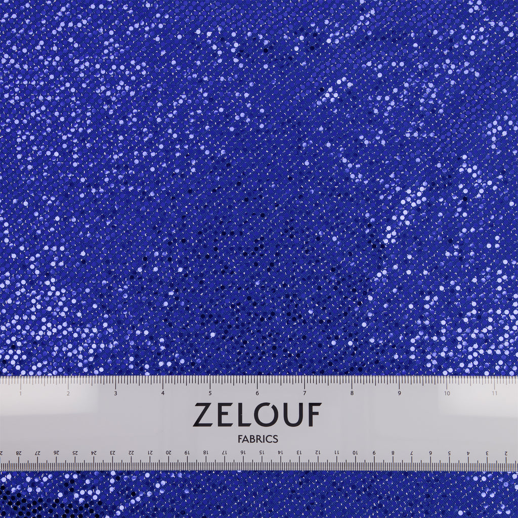 COBALT | STRETCH TRANS KNIT | 25454-TRANS - Zelouf Fabrics