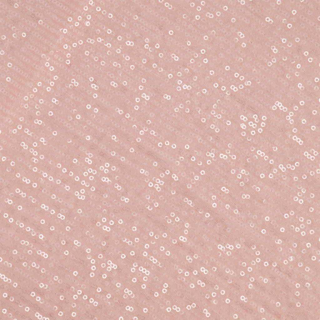 ARIEL LINE CLEAR SEQUIN STRETCH MESH  | 25525-CLEAR  - Zelouf Fabrics
