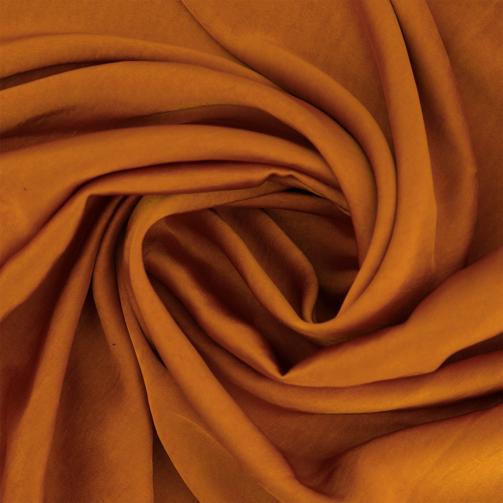 KYRA WASHER SATIN  | 26930 AMBER - Zelouf Fabrics