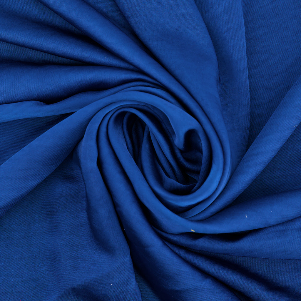 KYRA WASHER SATIN  | 26930 AZURE - Zelouf Fabrics