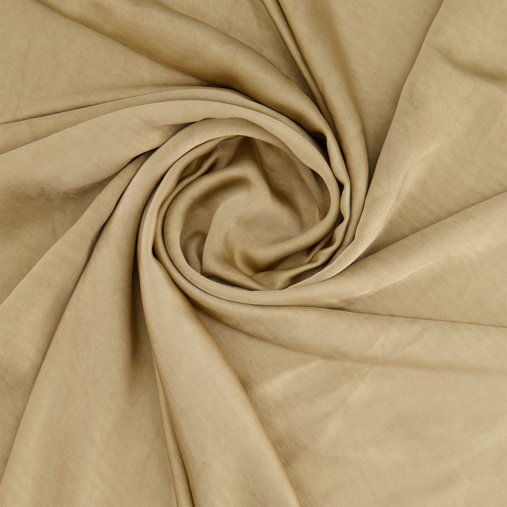 KYRA WASHER SATIN  | 26930 BISCUIT - Zelouf Fabrics