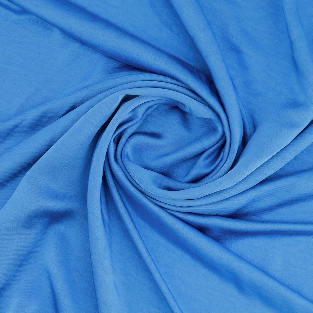 KYRA WASHER SATIN  | 26930 CERULEAN - Zelouf Fabrics