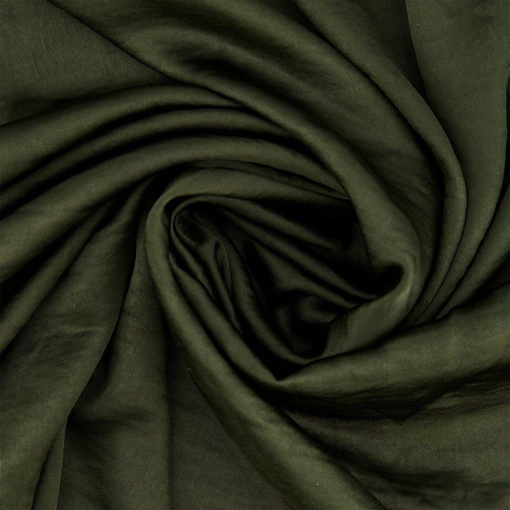KYRA WASHER SATIN  | 26930 DEEP PINE - Zelouf Fabrics