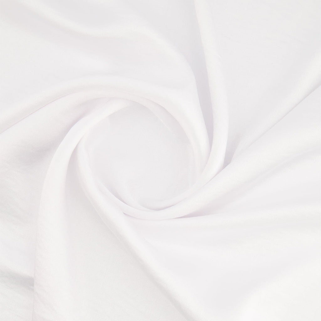 KYRA WASHER SATIN  | 26930 SOFT WHITE - Zelouf Fabrics