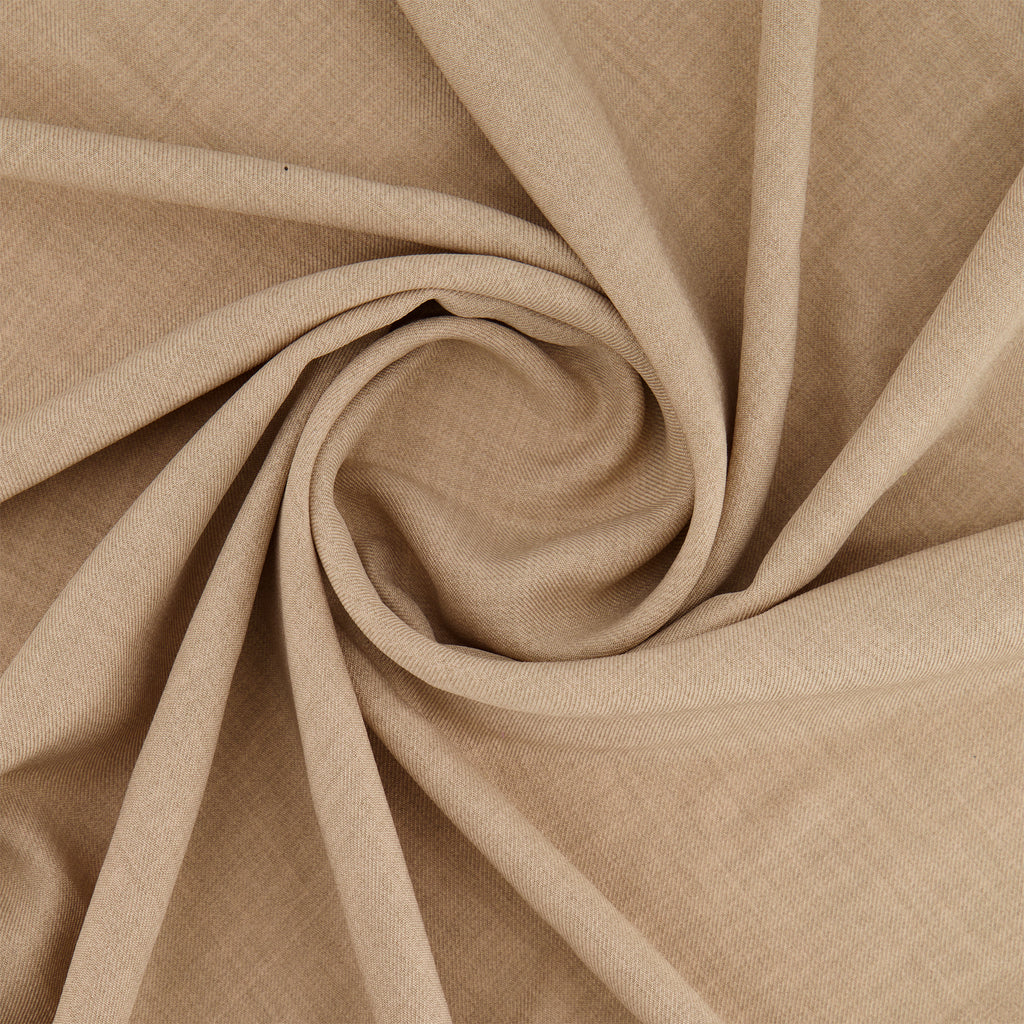 MELANGE WASHER POLY  | 27100 TRANQUIL CLAY - Zelouf Fabrics