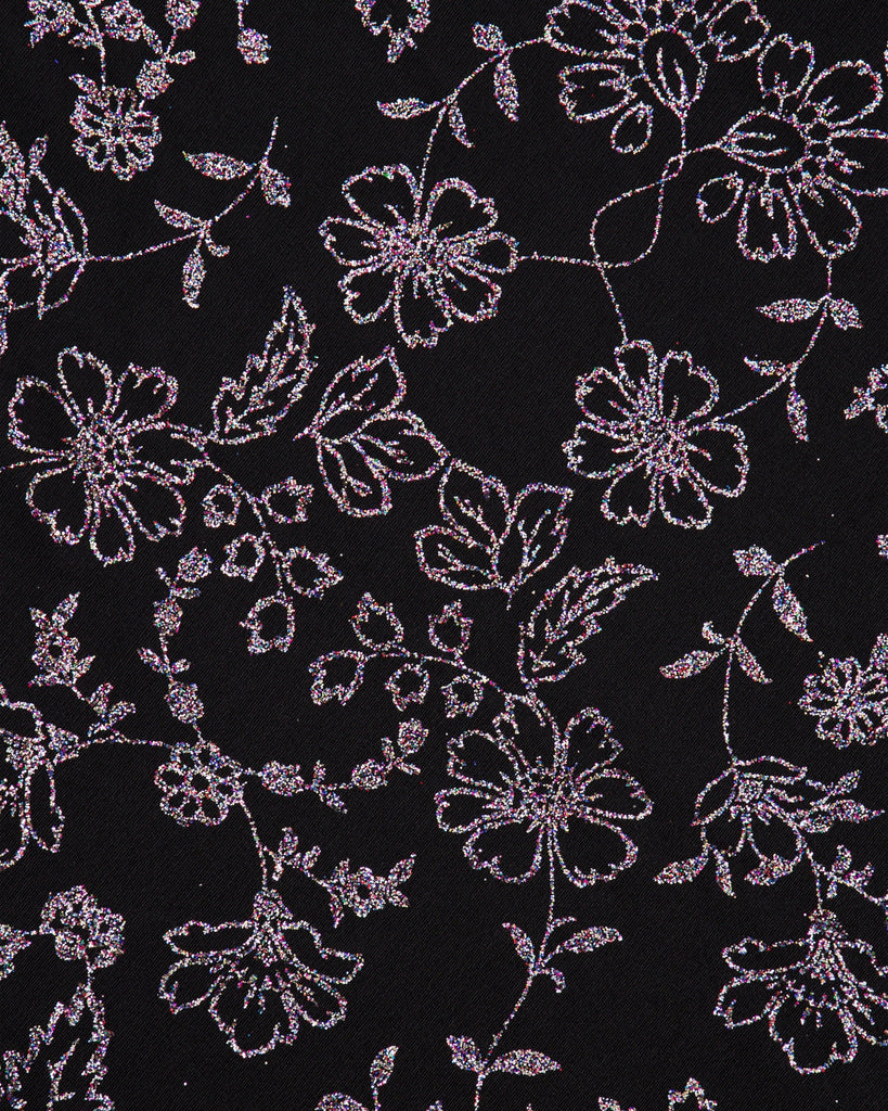 JUNO GLITTER ON SLINKY KNIT  | 27150  - Zelouf Fabrics