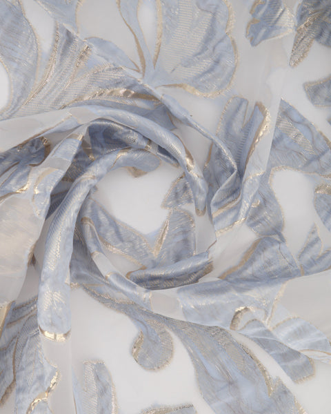 TAYLOR FLORAL METALLIC JACQUARD ON ORGANZA | 27203 | Wholesale