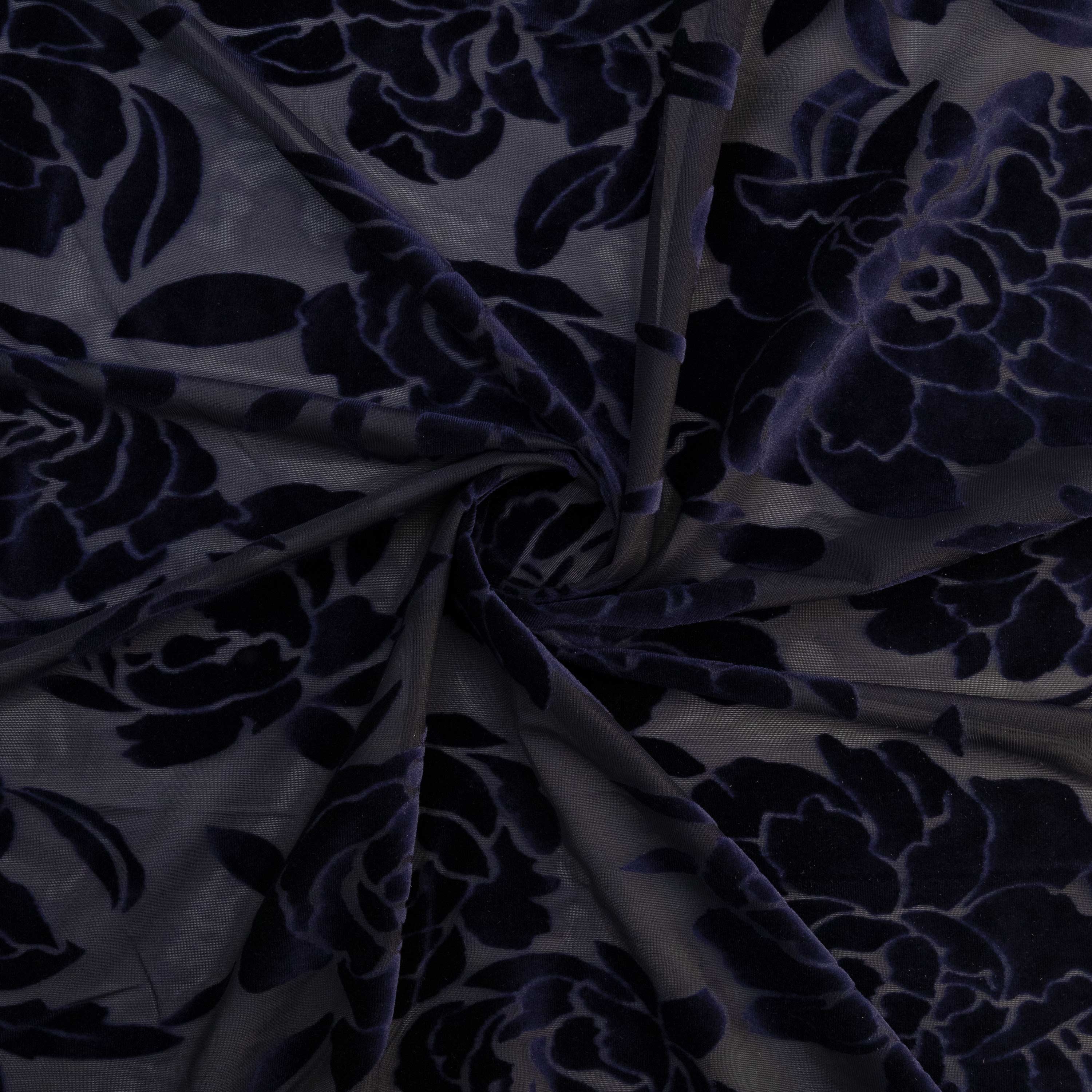 OPAL FLORAL BURNOUT VELVET | 27464 | Wholesale Fabrics from $20.99 USD