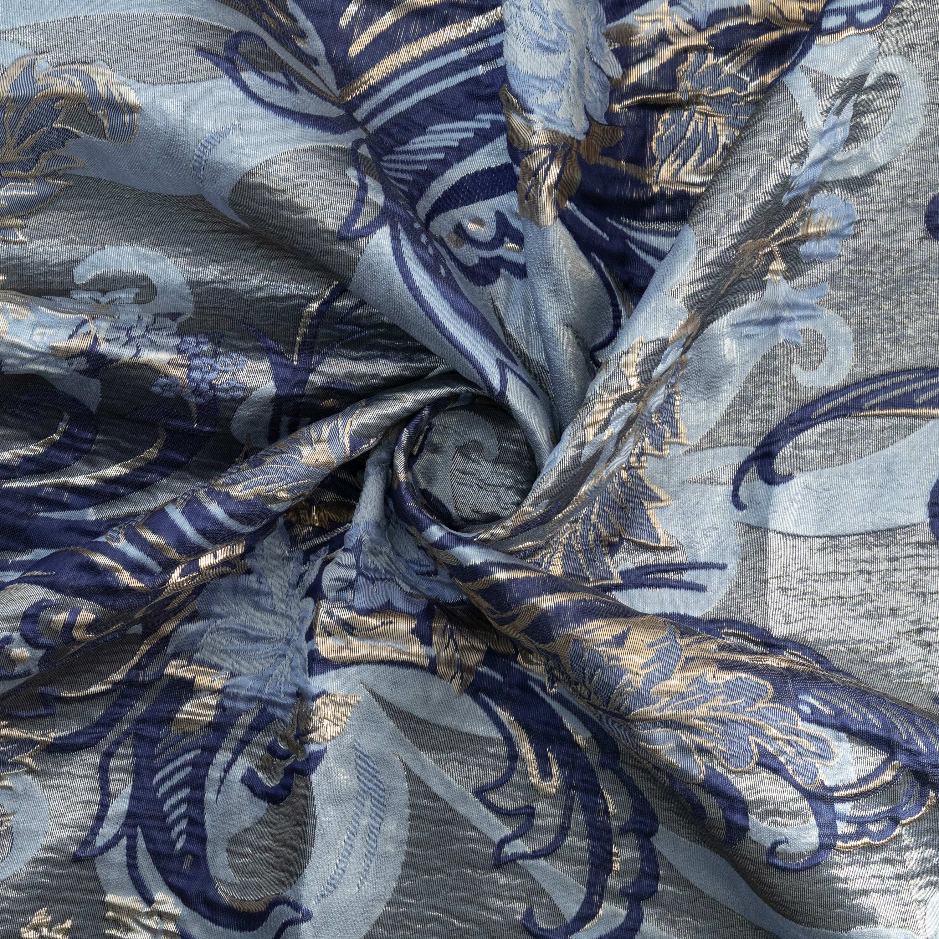 ELIZABETH ANTIQUE FLORAL METALLIC JACQUARD | 27803