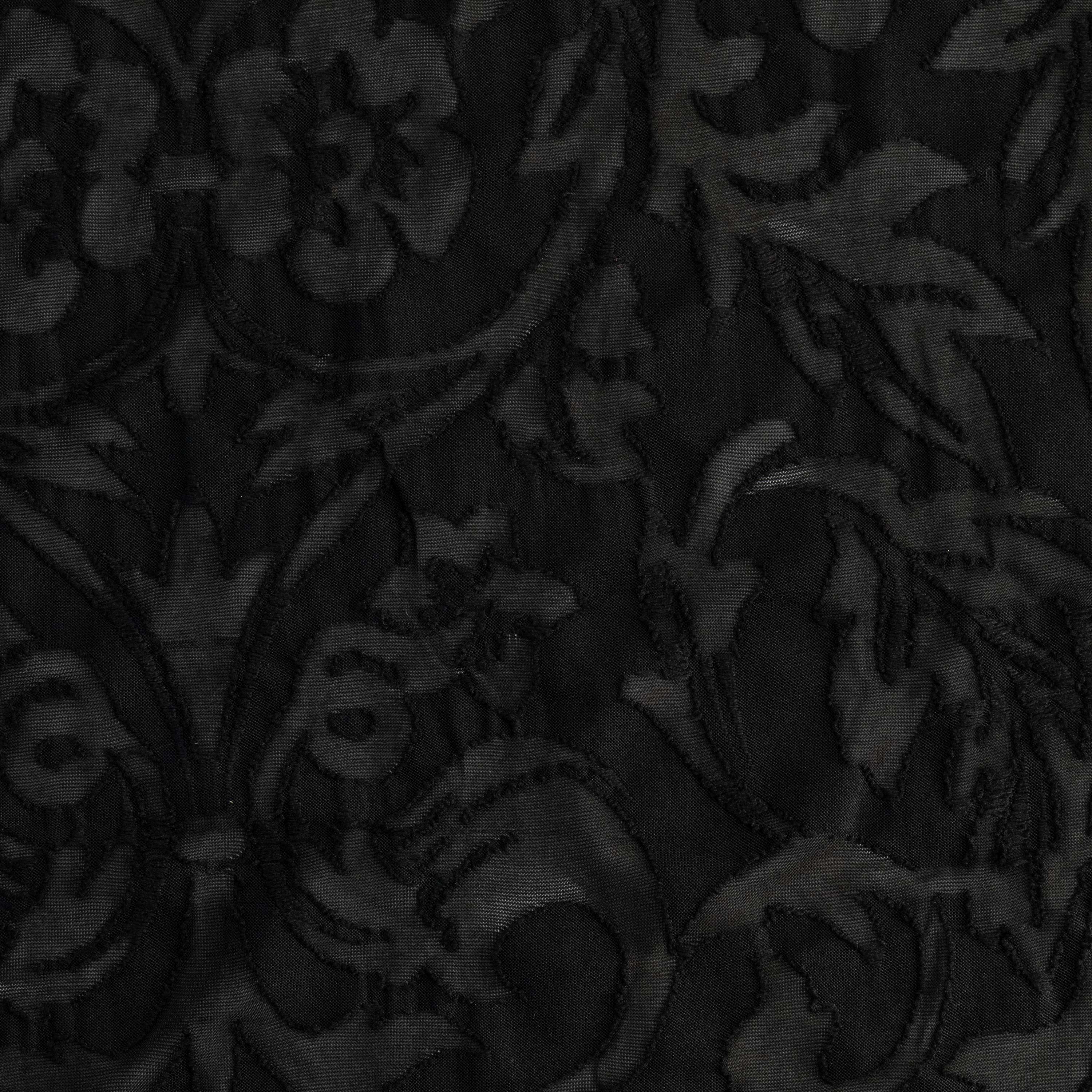 ANSEL SCROLL KNIT CLIP JACQUARD  | 27876