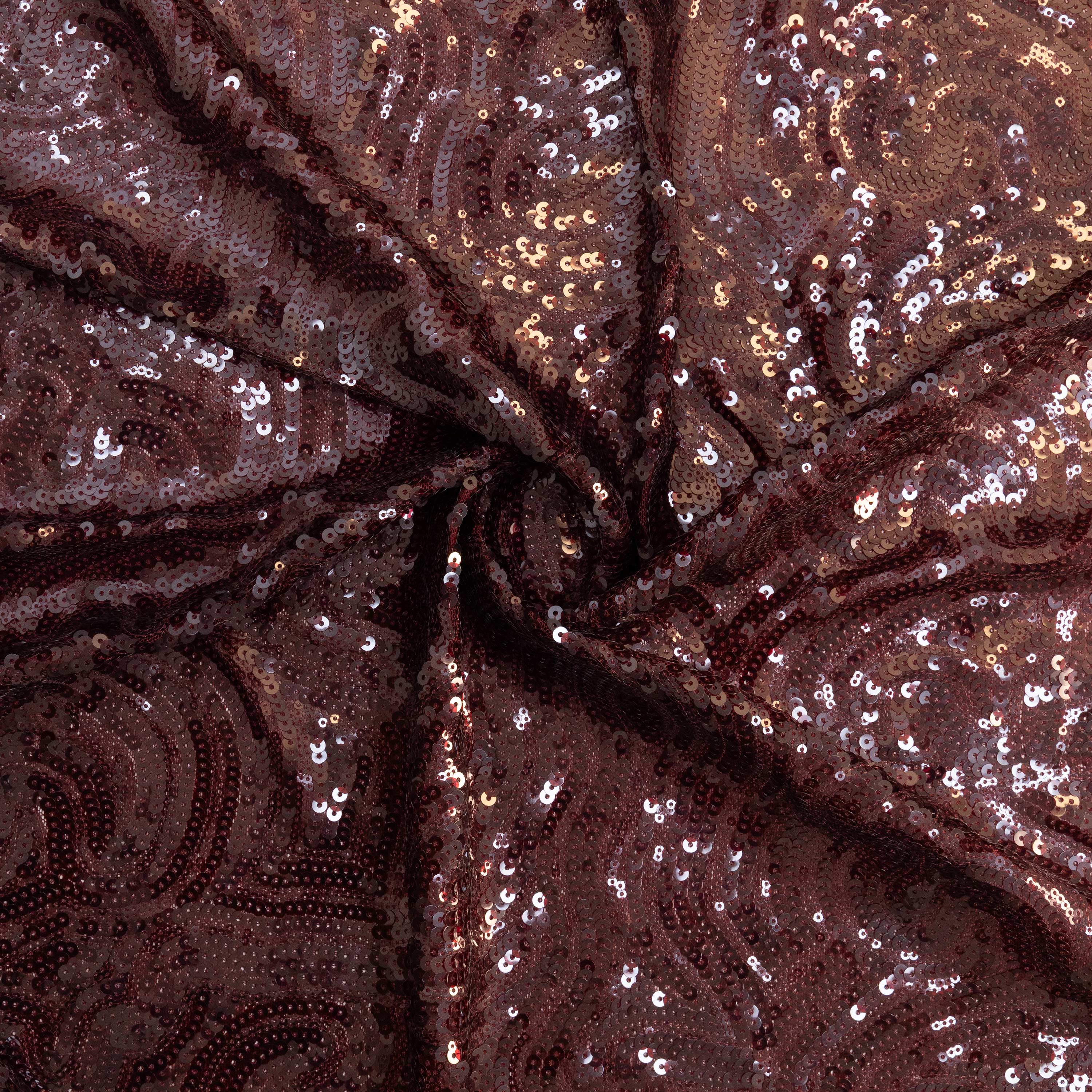 OLENE SEQUINS ON STRETCH MESH  | 27917