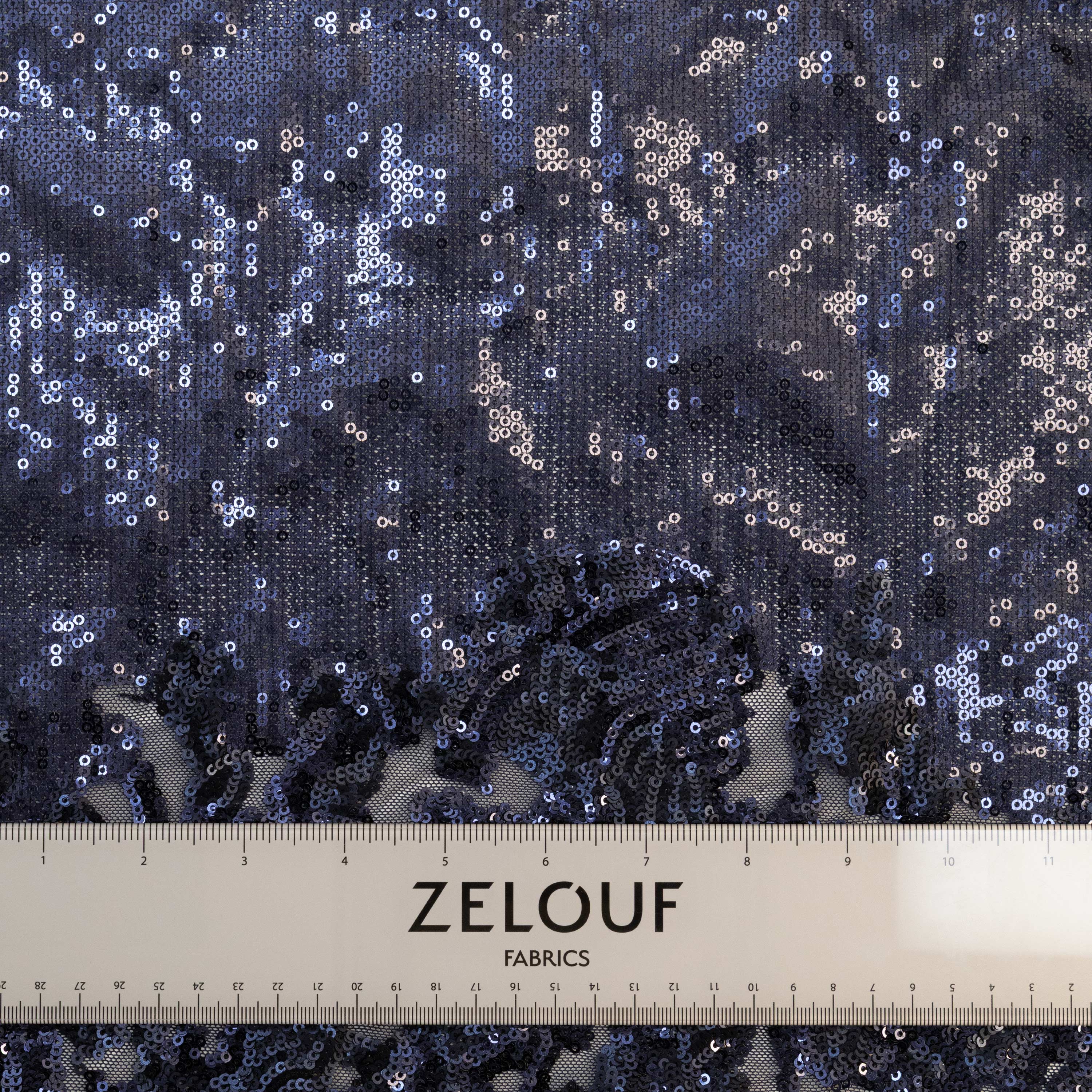LYRIC ABSTRACT SEQUIN SINGLE BORDER | 27971