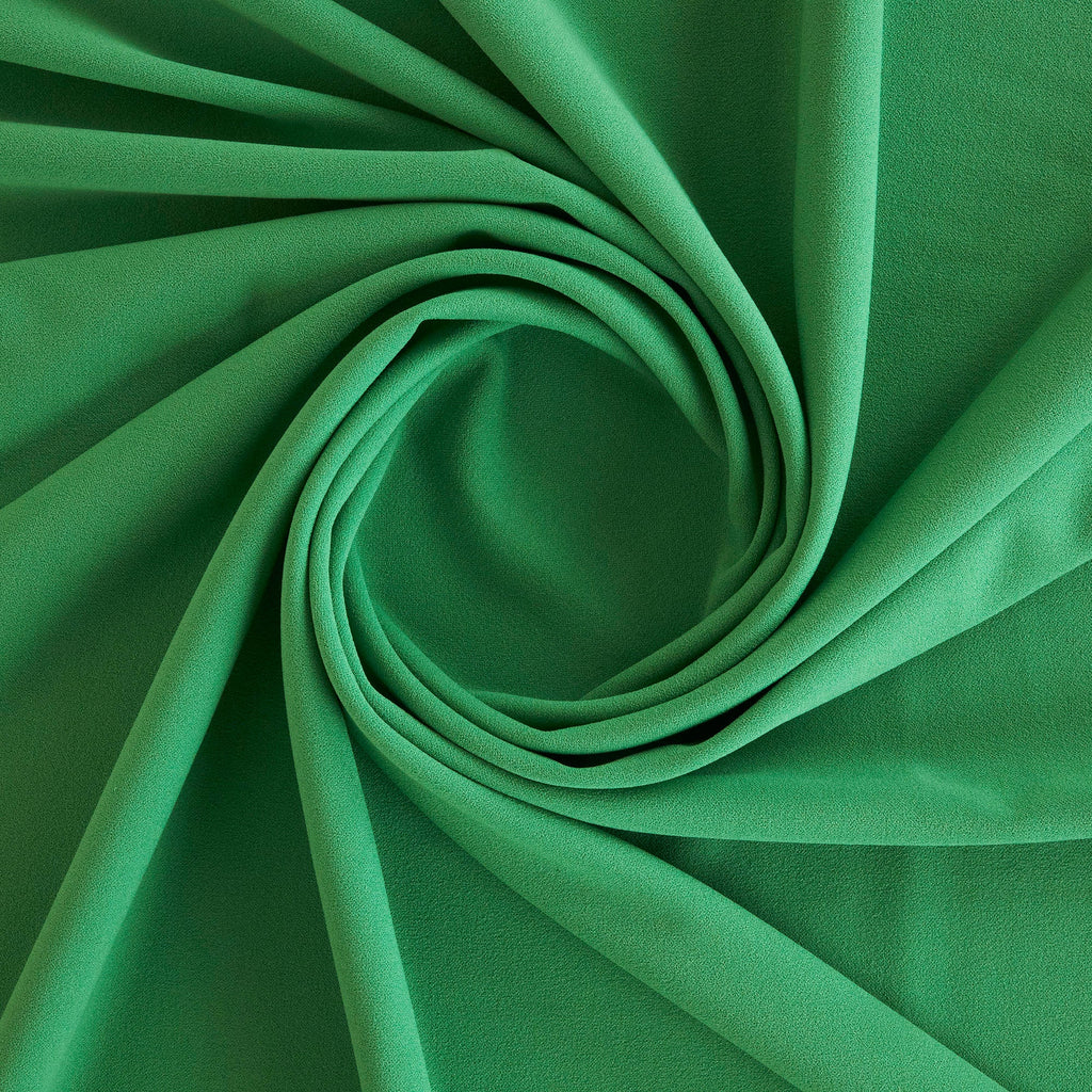 SCUBA CREPE | 5664 DELIGHT GREEN - Zelouf Fabrics