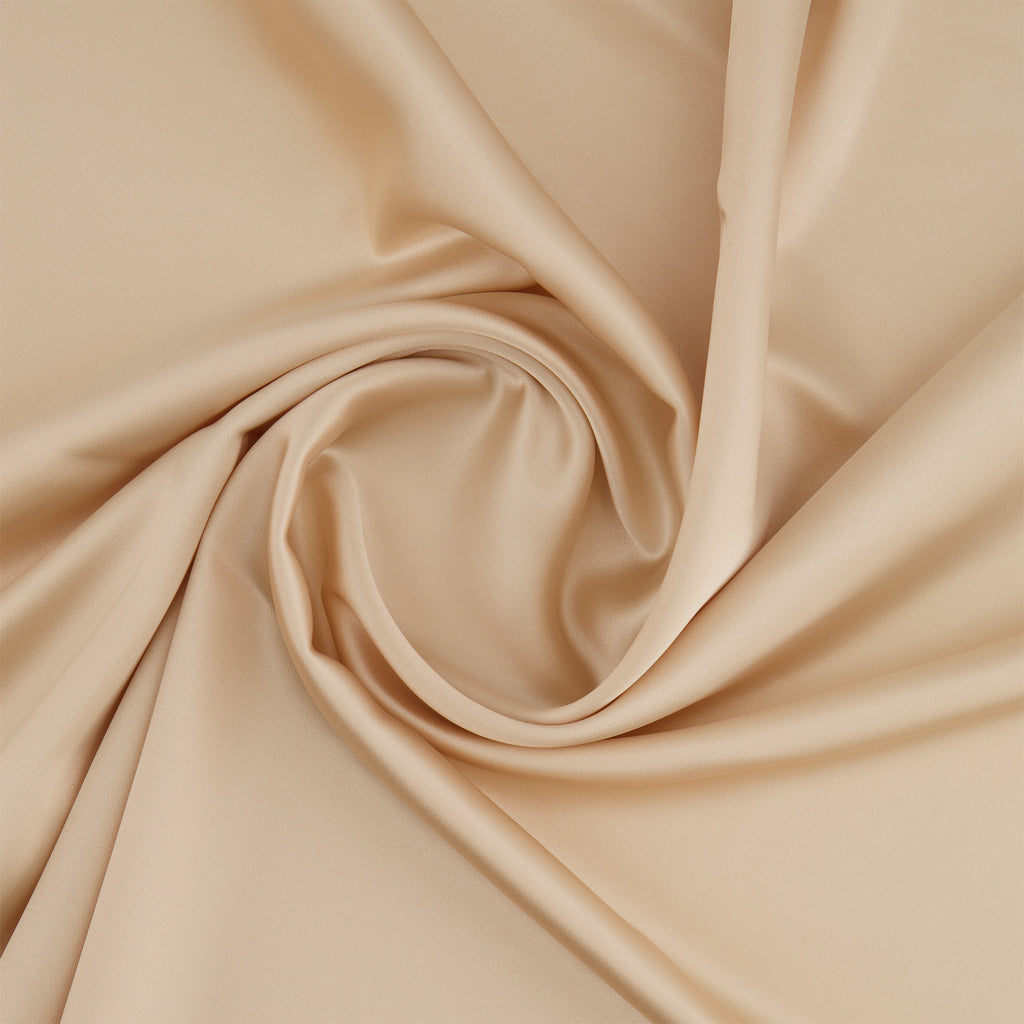 SILKY SATIN | 4805 TRANQUIL CREAM - Zelouf Fabrics