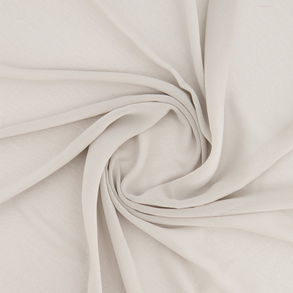 SOUFFLE CREPE CHIFFON | 5200 TRANQUIL MIST - Zelouf Fabrics
