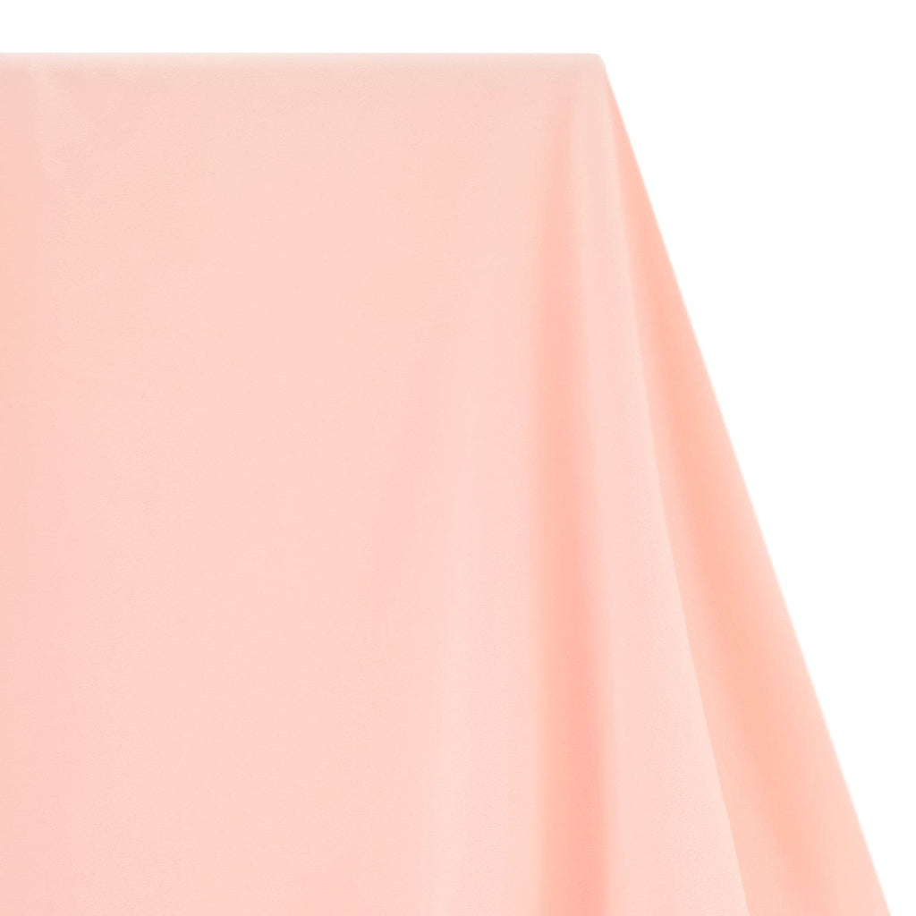 LIGHTWEIGHT SCUBA CREPE | 5663 PASTEL PINK - Zelouf Fabrics