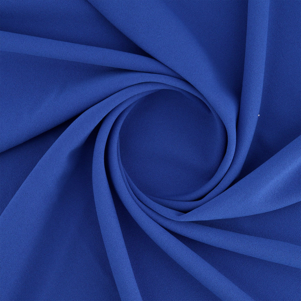 SCUBA CREPE | 5664 AZURE WAVE - Zelouf Fabrics