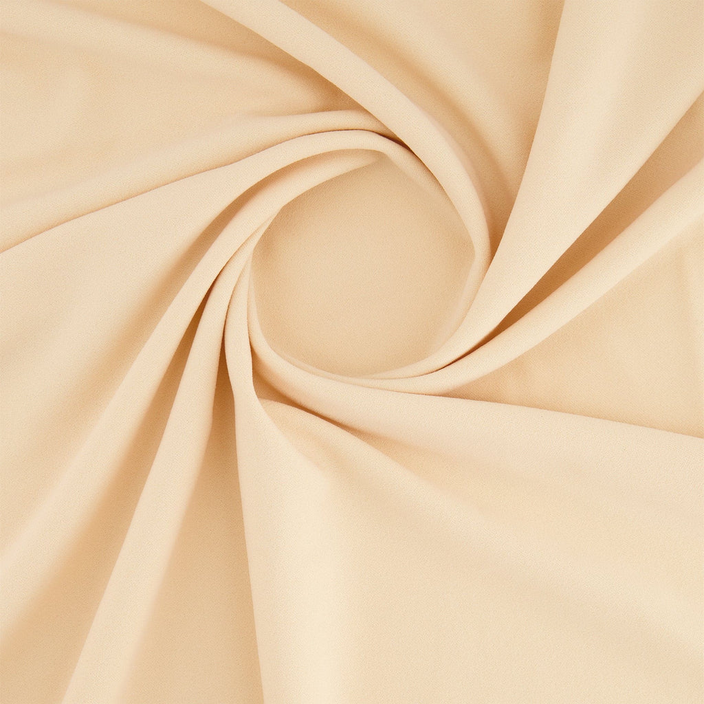 SCUBA CREPE | 5664 TRANQUIL CREAM - Zelouf Fabrics