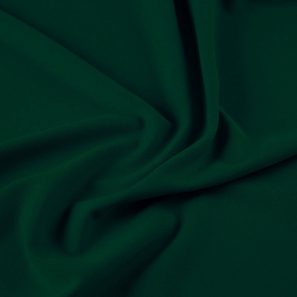 SCUBA CREPE | 5664 AUDACIOUS EMERALD - Zelouf Fabrics