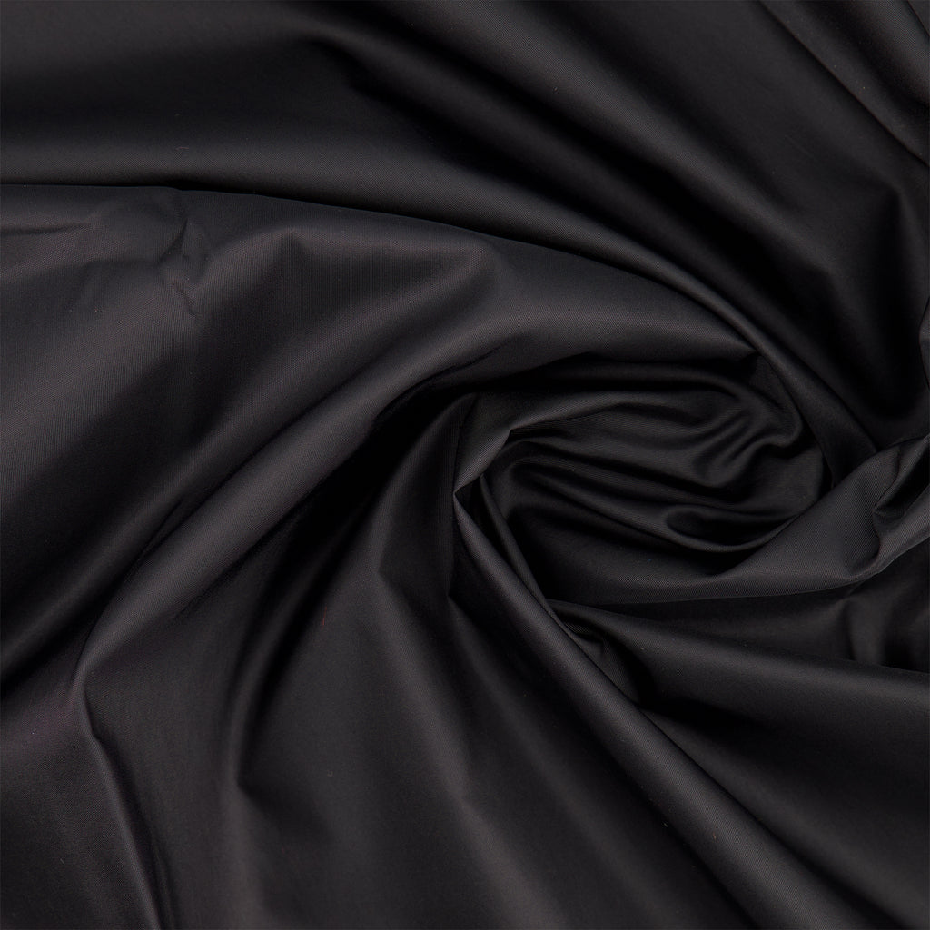 ZELOUF TAFFETA | 6085 BLACK - Zelouf Fabrics