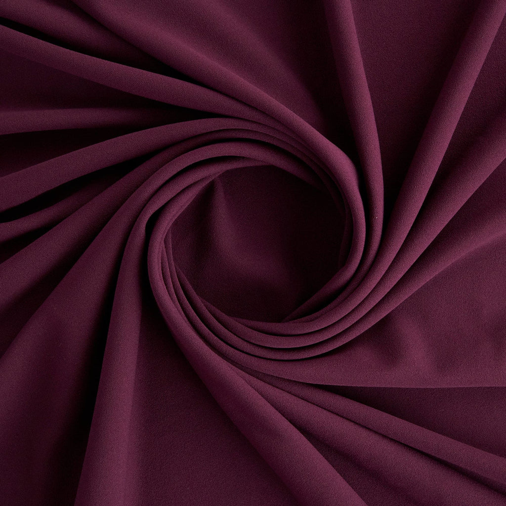 SCUBA CREPE | 5664 MARVELOUS WINE - Zelouf Fabrics