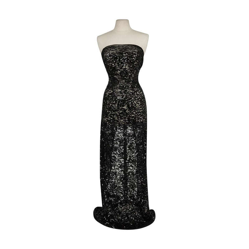 COURTNEY POLY SPAN LACE W/ SEQUINS  | 26532
