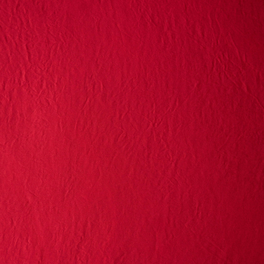 MARVELOUS RED | RUMPLE SATIN | D2040 - Zelouf Fabrics