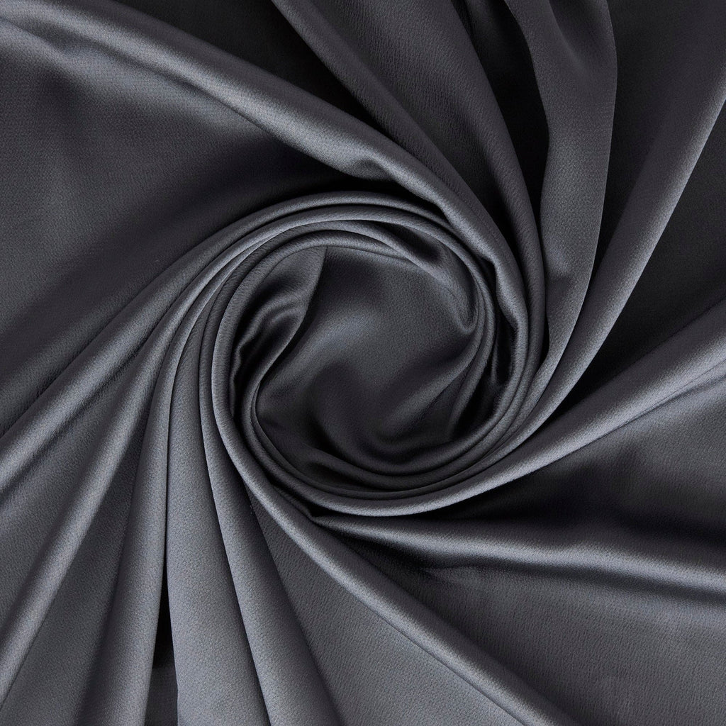 HAMMERED SATIN | 24146 FINE STEEL - Zelouf Fabrics