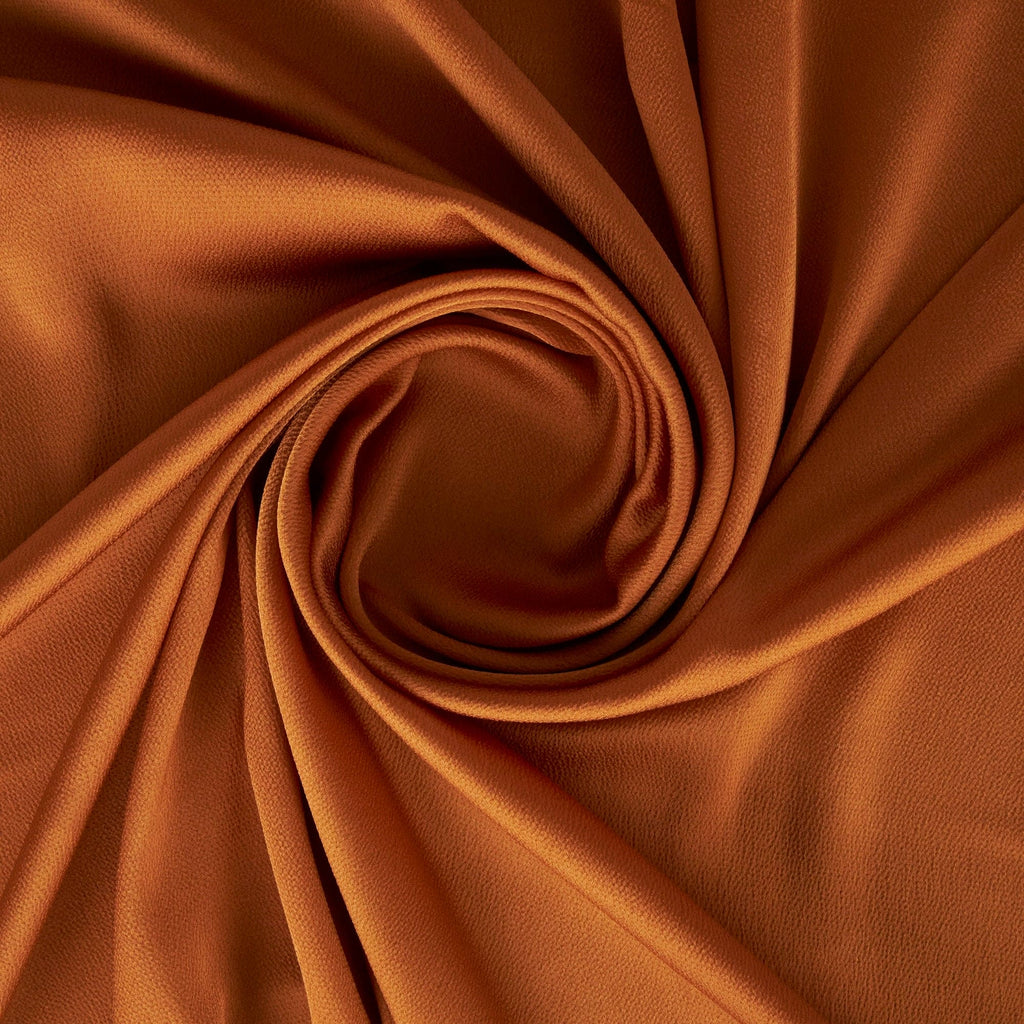 HAMMERED SATIN | 24146 FINE AMBER - Zelouf Fabrics
