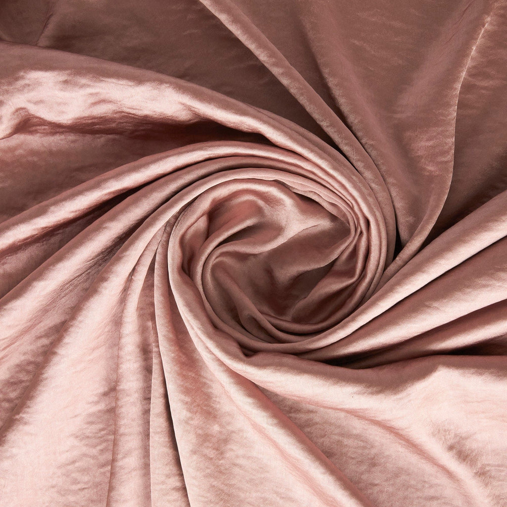 KYRA WASHER SATIN  | 26930 DUSTY ROSE - Zelouf Fabrics