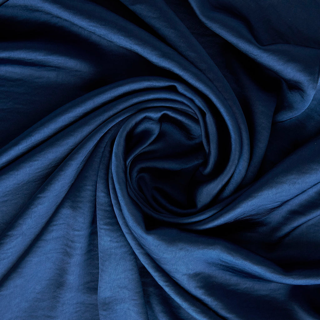 KYRA WASHER SATIN  | 26930 ATLANTIC - Zelouf Fabrics