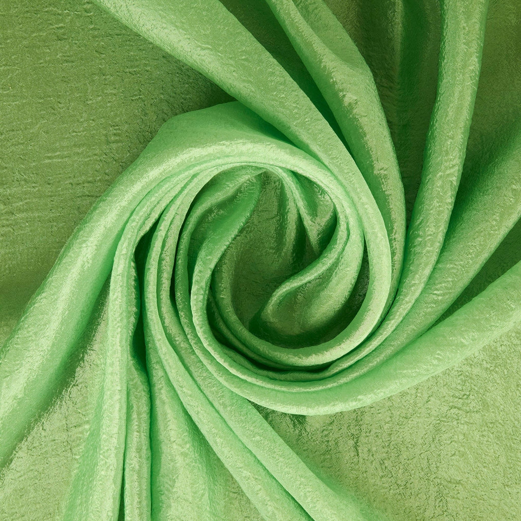 LAUNDRY HAMMERED ORGANZA  | 26931 SPRING GREEN - Zelouf Fabrics