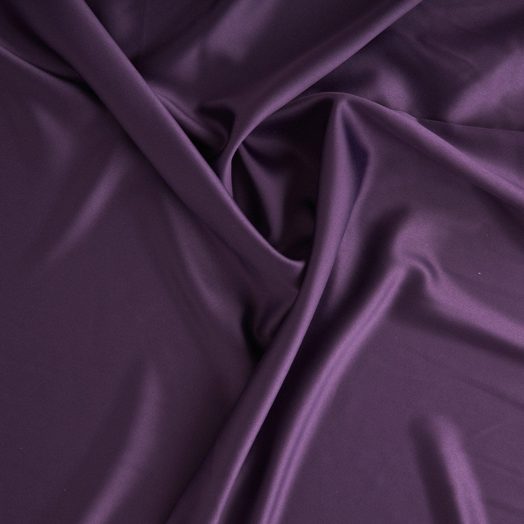 DULL STRETCH SATIN | 3404 CABERNET - Zelouf Fabrics