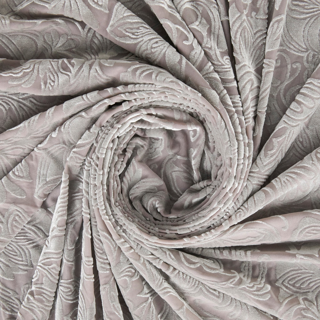 NOA PAISLEY BURNOUT VELVET  | 26663  - Zelouf Fabrics